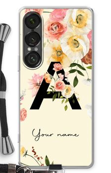 Flirty Flowers Monogram