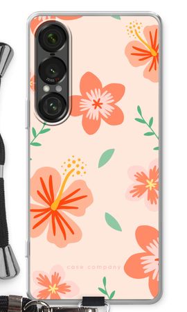 Tropical Pink Flowers