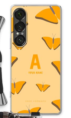 Amber Butterflies Monogram