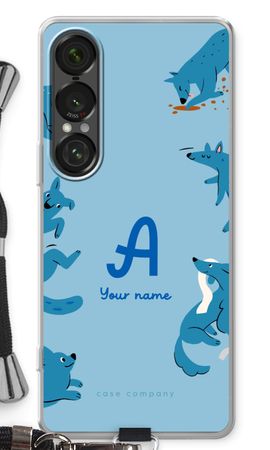 Playful Dogs Monogram