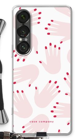Hands pink