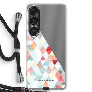 Coloured triangles pastel