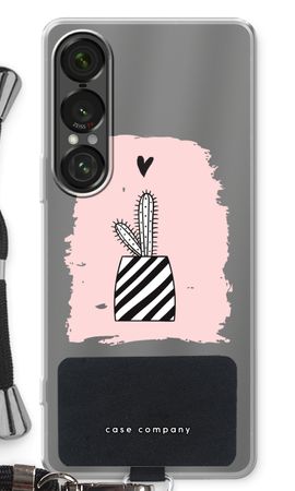 Black and white cactus