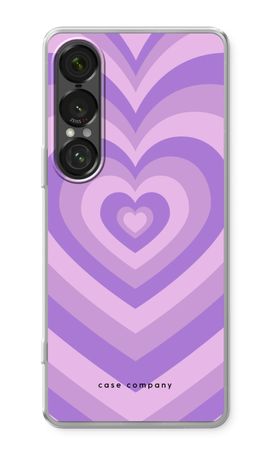 Heart Purple