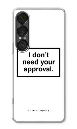 Don't need approval