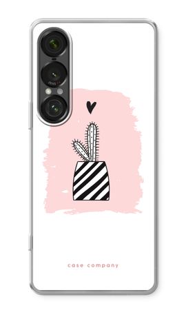 Black and white cactus