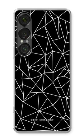 Geometric lines white