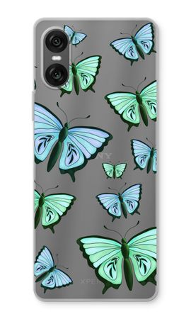 Blue & Green Butterflies