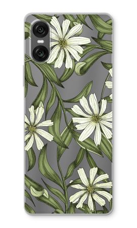 White flower pattern