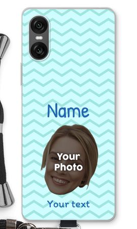 Personalized Face - Stripes Pattern