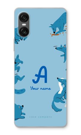 Playful Dogs Monogram