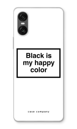 Black is my happy color