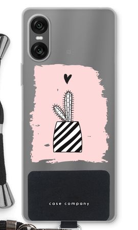 Black and white cactus