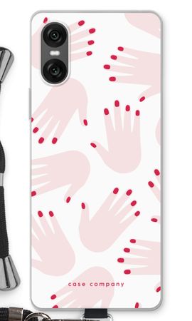 Hands pink