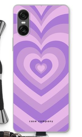 Heart Purple