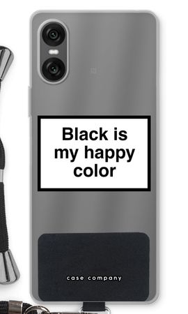 Black is my happy color