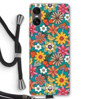 Retro Flowers N°2 - Blue