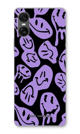 Melting Smiley - Purple