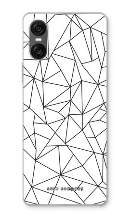 Geometric lines black