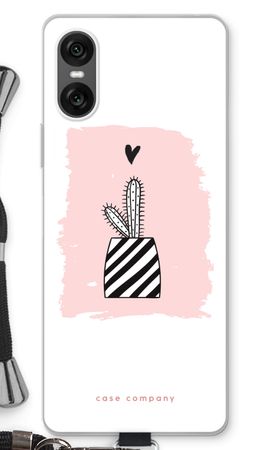 Black and white cactus
