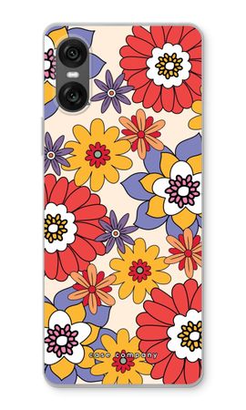 Retro Flowers - Yellow