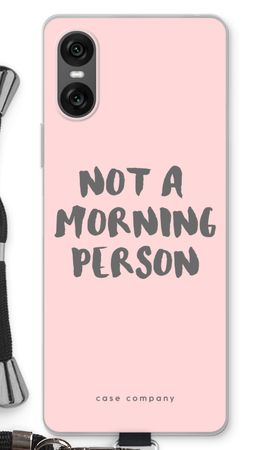 Morning person