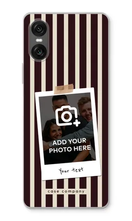Polaroid - Retro, Sony Xperia 10 VI weiche Hülle