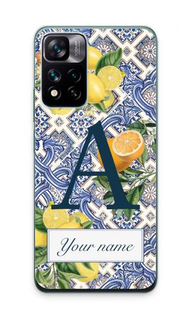 Monogram Blue tiles