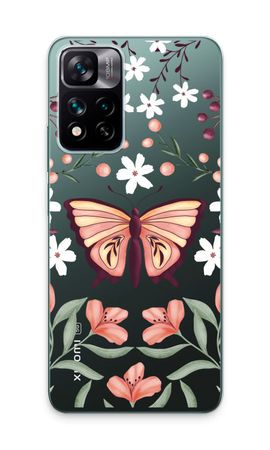 Butterfly in a floral world