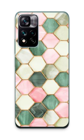 Hexagons in stained glass