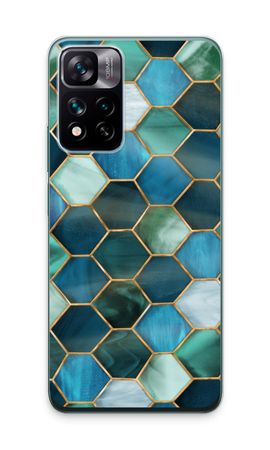 Hexagons in stained glass