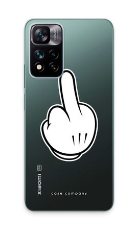 Middle finger black