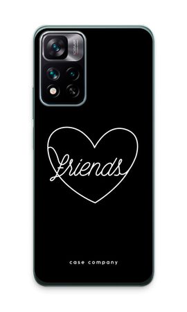 Friends heart black