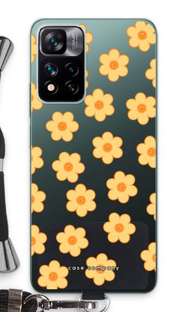 Fleur de smiley jaune