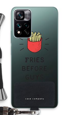 Fries before guys