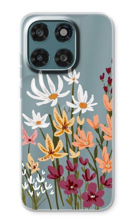 Painted wildflowers