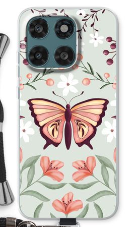 Butterfly in a floral world