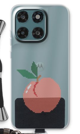 Stitched Peach