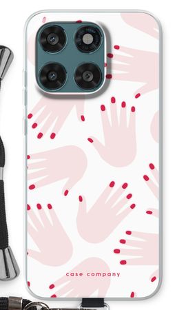 Hands pink