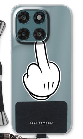 Middle finger white