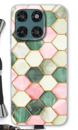 Hexagons in stained glass