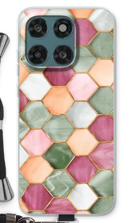 Hexagons in stained glass