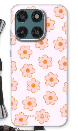 Pink Smiley Flower