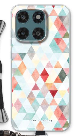 Coloured triangles pastel