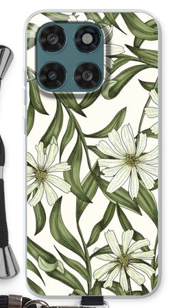 White flower pattern
