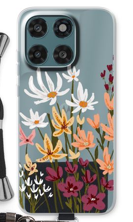 Painted wildflowers