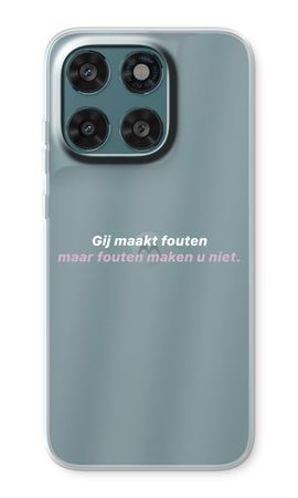 Fouten maken u niet