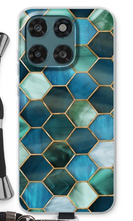 Hexagons in stained glass