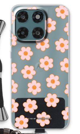 Pink Smiley Flower