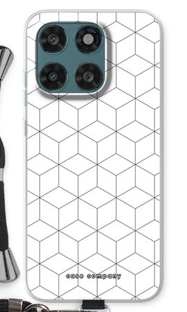 Cubes black and white